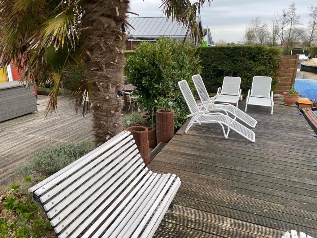 Einzigartiges Haus Am Isselmeer Wervershoof エクステリア 写真